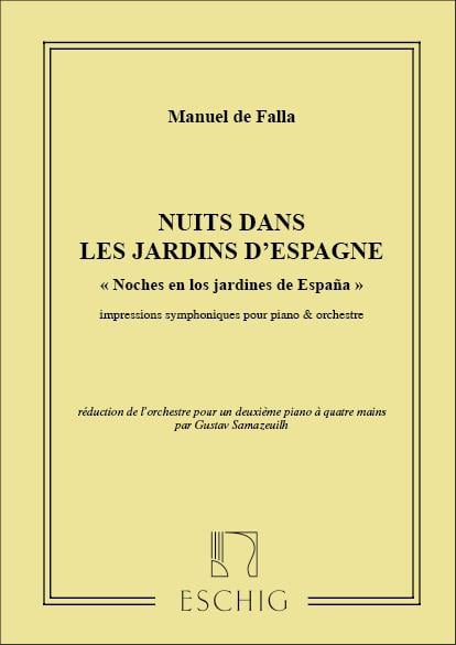 Nuits Dans Les Jardins D'Espagne
